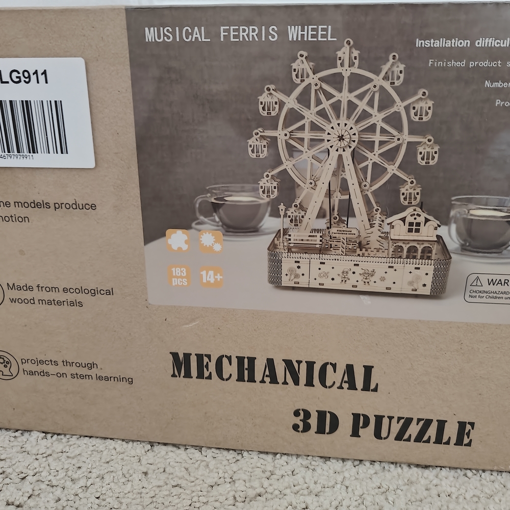Mechanical 3D Puzzle Ferris Wheel